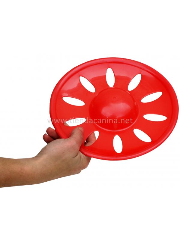 Frisbee económico de PVC para perros